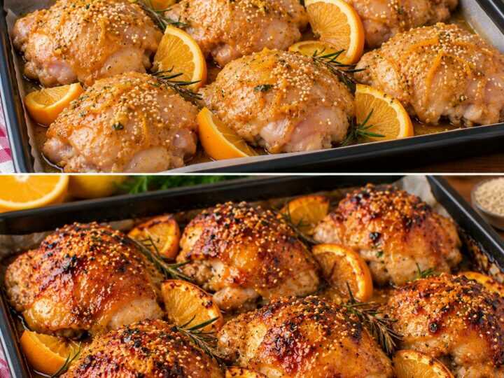 Sovracosce di Pollo Glassate all&rsquo;Arancia con Miele e Semi di Sesamo: Dorate, Succose e Irresistibili
