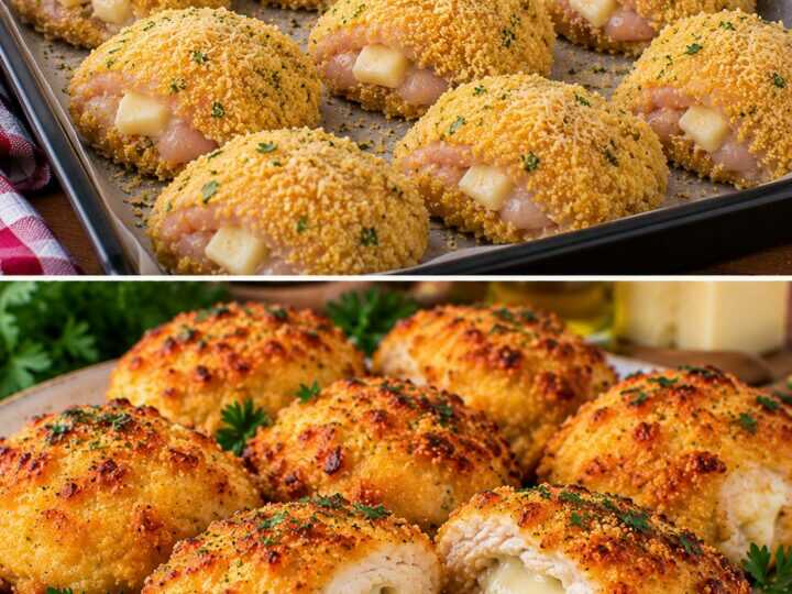 🍗 Bocconcini di Pollo in Crosta di Polenta con Cuore di Provola Affumicata