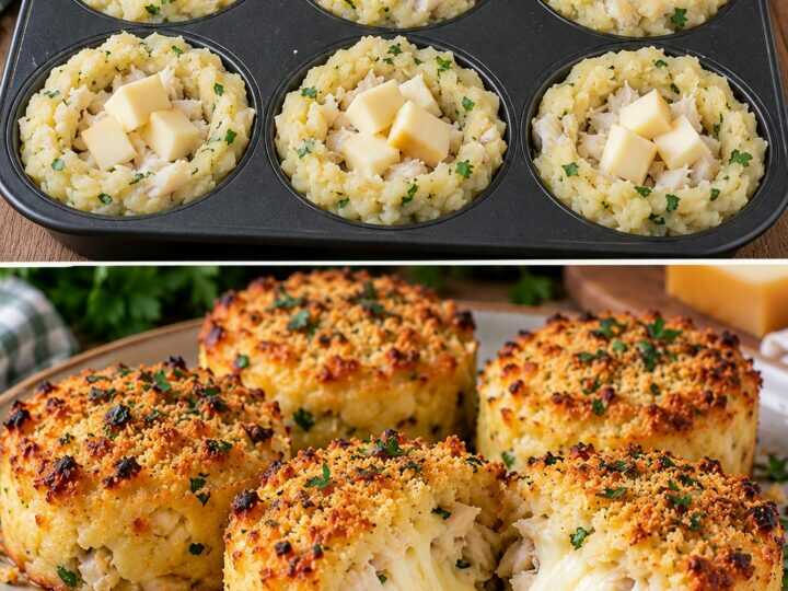 Tortini di Baccalà e Patate con Cuore di Provola Affumicata
