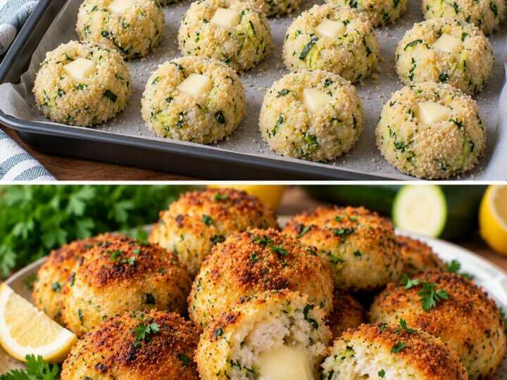 Polpette di Nasello con Zucchine e Cuore di Provola