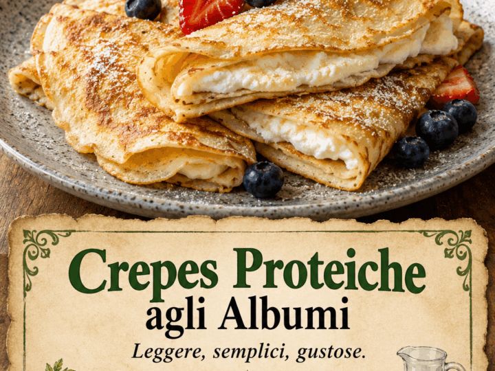 Crepes Proteiche agli Albumi