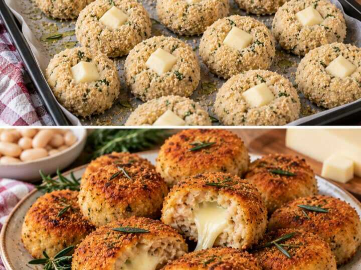 Polpettine di Cannellini con Rosmarino e Cuore di Fontina