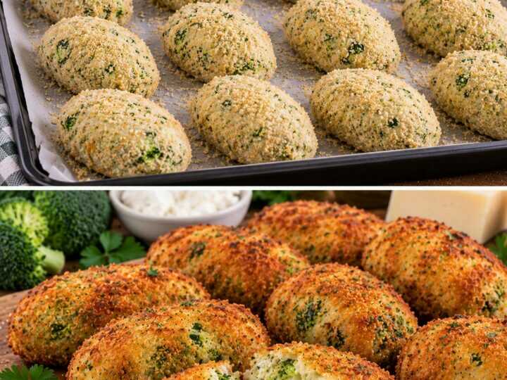 Crocchette di Broccoli e Ricotta con Cuore di Caciocavallo