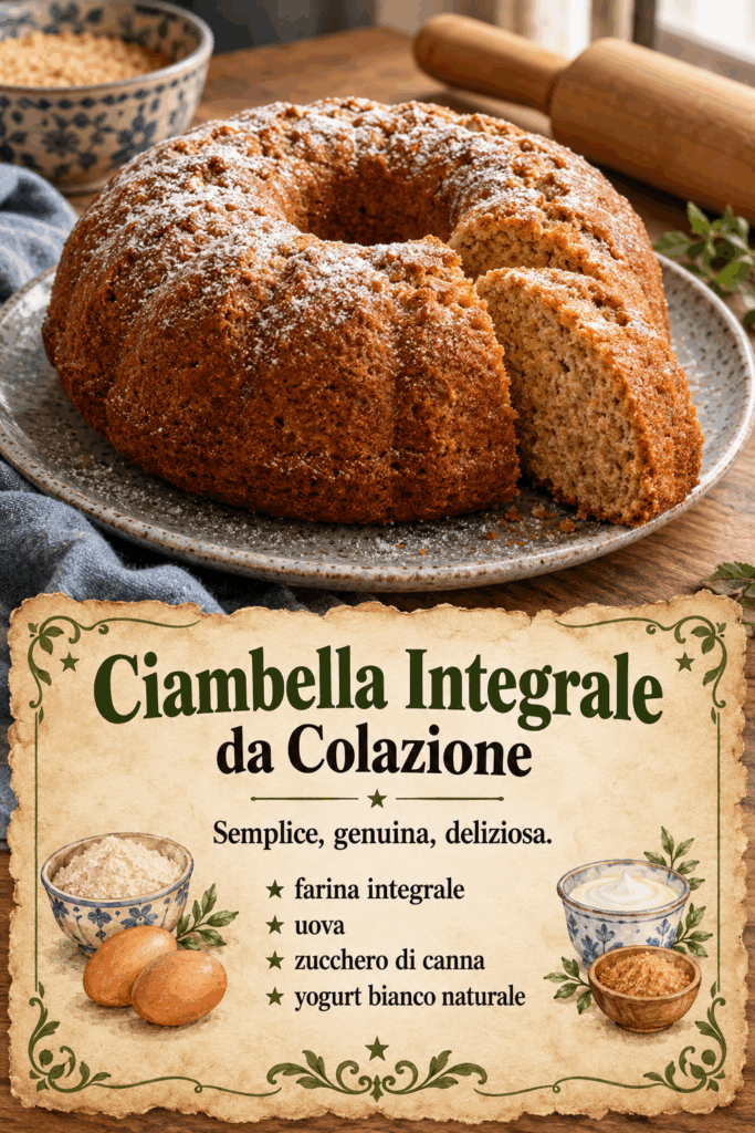 Ciambella Integrale da Colazione