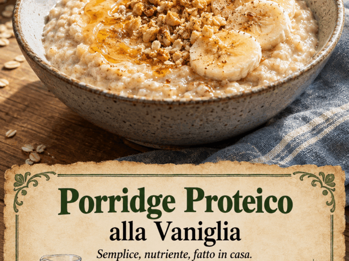 Porridge Proteico alla Vaniglia