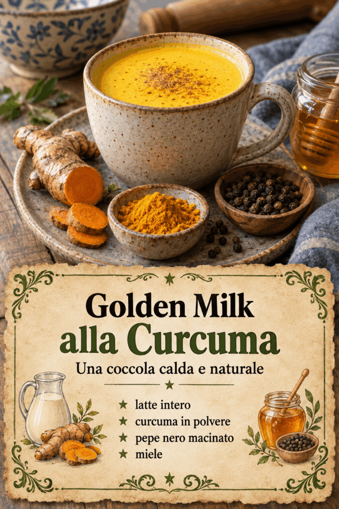 Golden Milk alla Curcuma