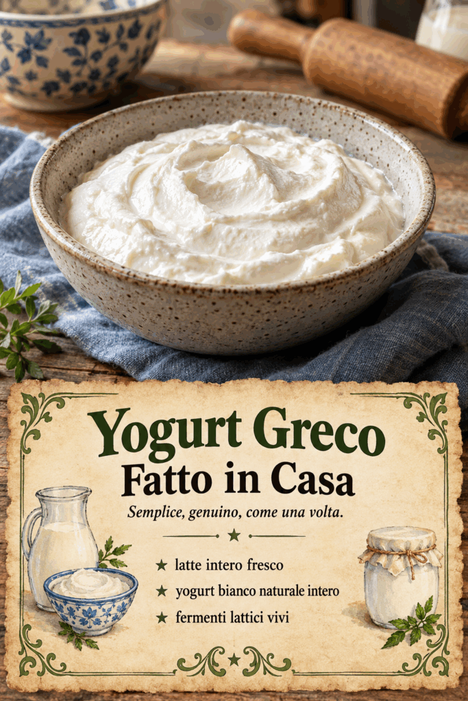 Yogurt Greco Fatto in Casa