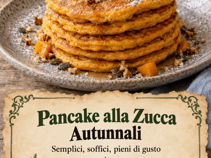 Pancake alla Zucca Autunnali